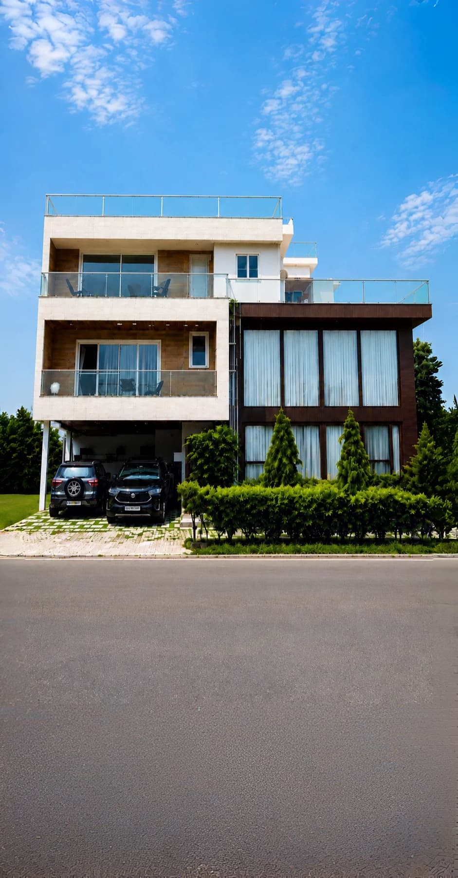 Fortune Hestia villa elevation, Sarjapur Road, Bangalore